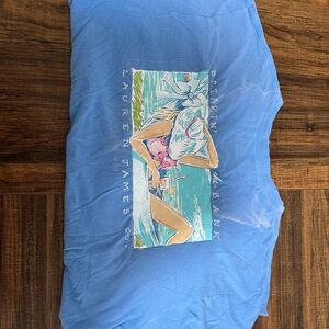 Lauren James Blue Graphic T-Shirt